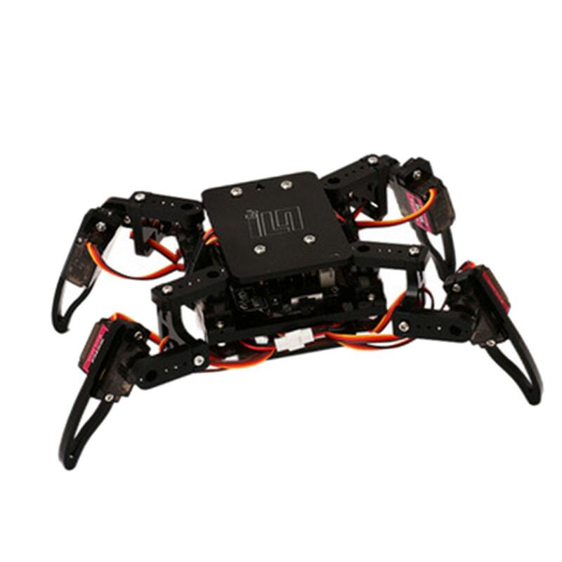 Kit de Robot cuadricóptero para niños, juguete de programación compacta para caminar, gatear, torcer, Programa de Aprendizaje, adolescentes y adultos