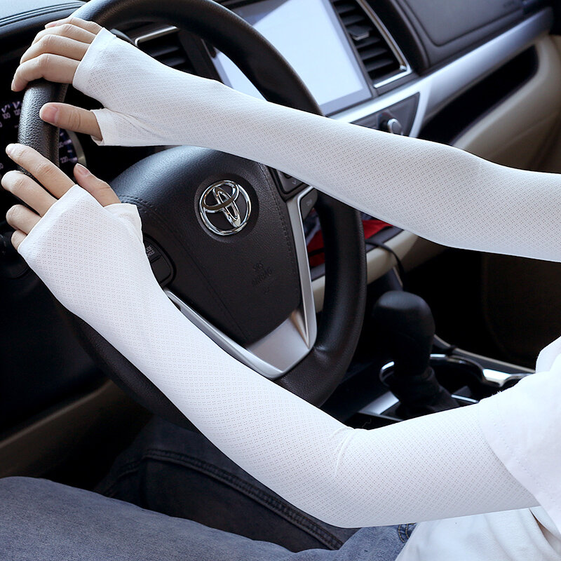 Rękawy na rękawiczki letnie rękawy moda jazdy cienki odcinek ramię zestaw ramię długa ochrona UV ramię rękawy naramienne do jazdy na rowerze