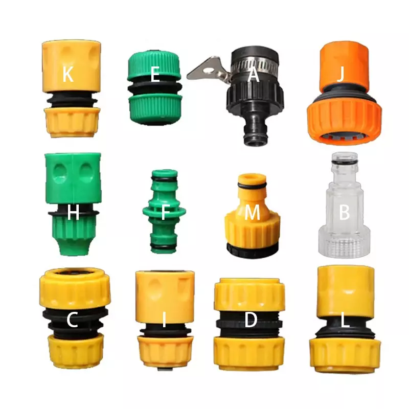 Pvc Tuinieren Accessoires Outdoor 3/4 Auto Tuinslang Connector Adapter Quick Connect Reparatie Tubing Verbinding Tube Fittings 1/2
