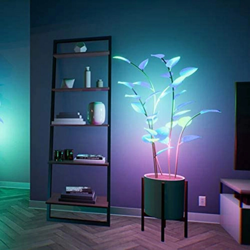 โคมไฟ LED ใช้ในบ้านมีมนต์ขลังไฟ USB LED สามารถตั้งโปรแกรมได้ไฟสำหรับบ้านตกแต่งห้องนั่งเล่น lampu tidur บอนไซต้นไม้ประดิษฐ์