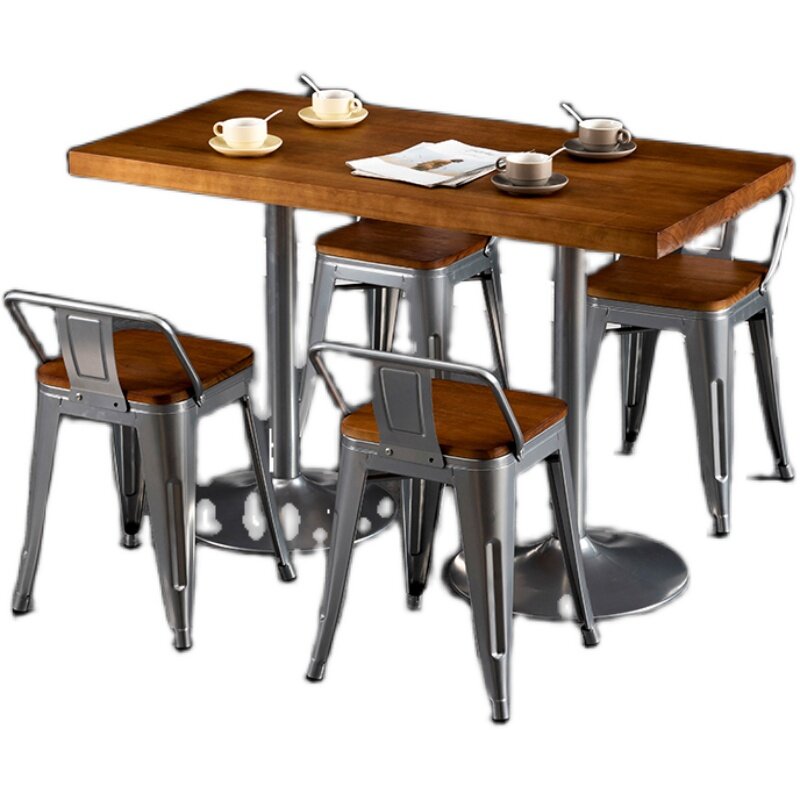 Podłoga mały stolik do kawy salon minimalistyczne kwadratowe stoły kuchenna kawa meble hotelowe Huismeubilair