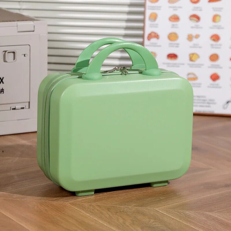 Pluenli neue tragbare Kosmetik koffer Frucht farbe Mini-tragbare Gepäck aufbewahrung und Koffer