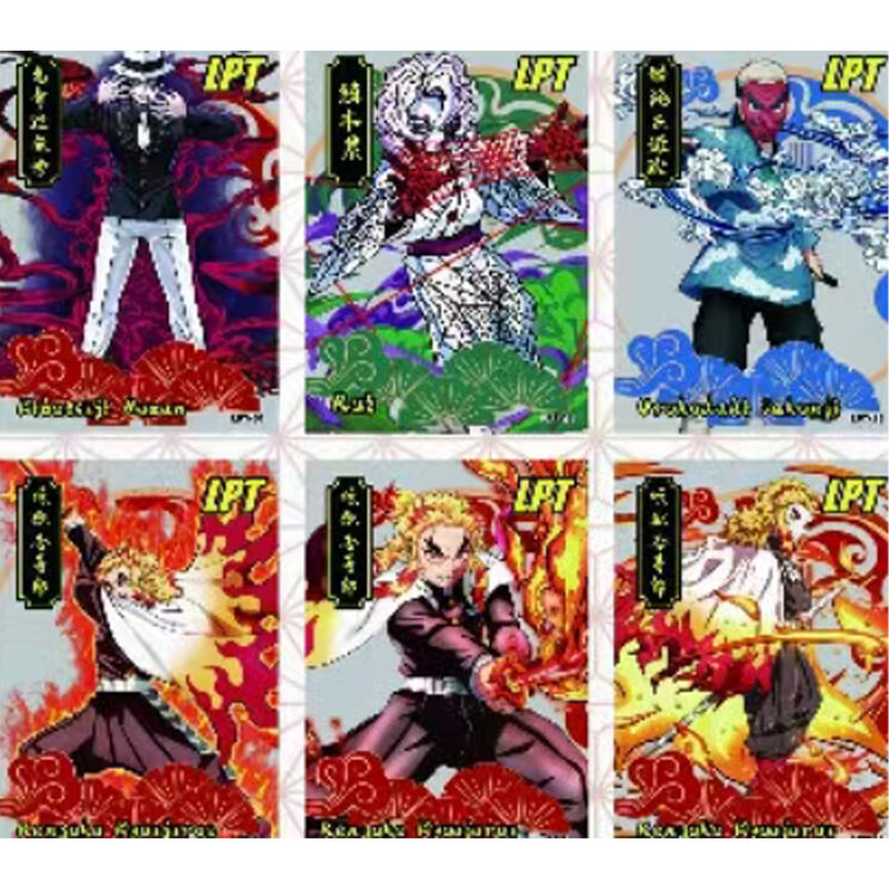 2024 più nuovo Demon Slayer Collection Card Anime giapponese Kamado Nezuko Shanyi Anime giapponese Booster Box CCG TCG Hobby Gift