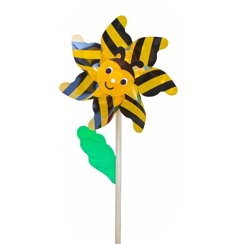 DIY Wind Spinner Yard Pinwheel Garden Decors Easy Assembly Children Outdoor Toys