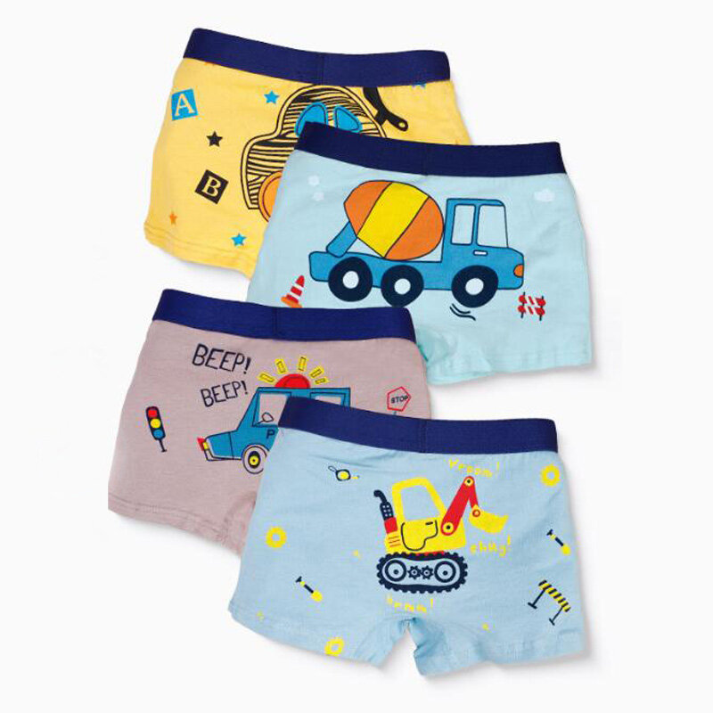 New Boys' Underwear For 1-14 Year Old Children's Shorts Underwear