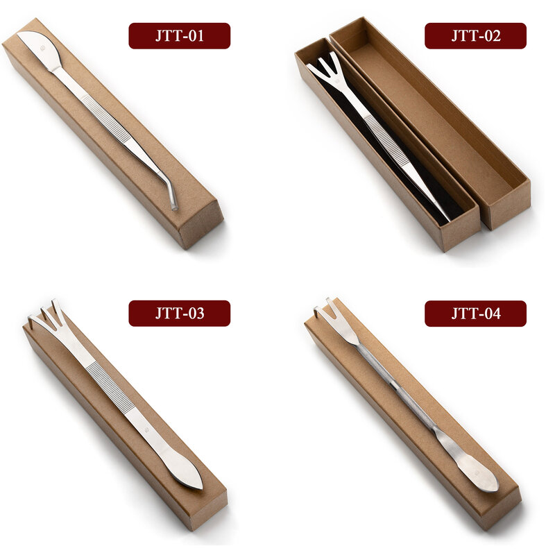 ステンレス鋼のルートレイクアンドピンセット、盆栽ツール、Jtt-01、02、03、tian Bonsai製