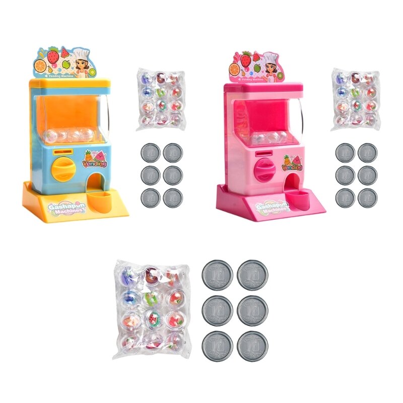 Y1UB Mini-Verkaufsautomat für Kinderkapseln Gashapon für Kinder und Partys