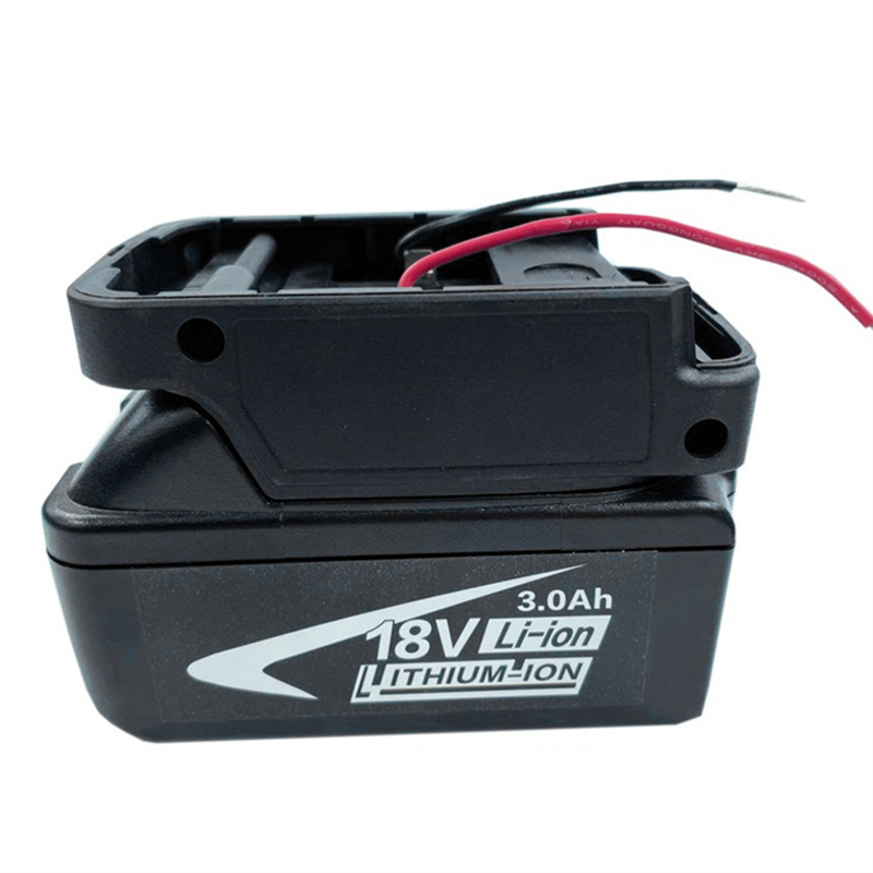 Power Wheels Adapter para 18V Li-Ion Bateria, Power Mount Connector, DIY Adaptador, Dock Holder, Ferramenta Elétrica