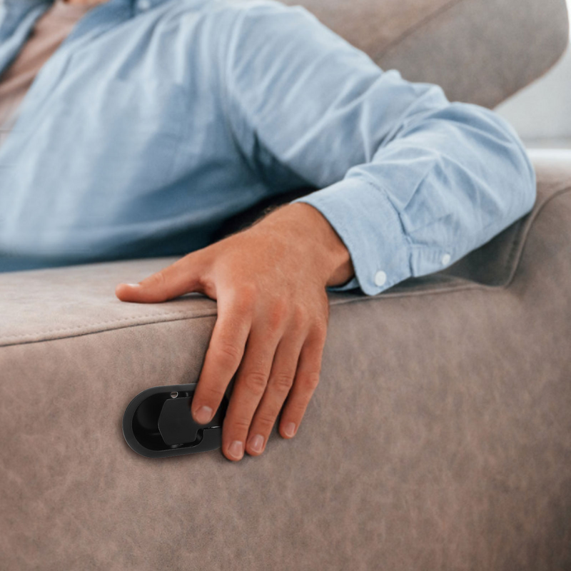 Parti reclinabili maniglia di ricambio per mobili divano estraibile riutilizzabile durevole per Chaise longue nere