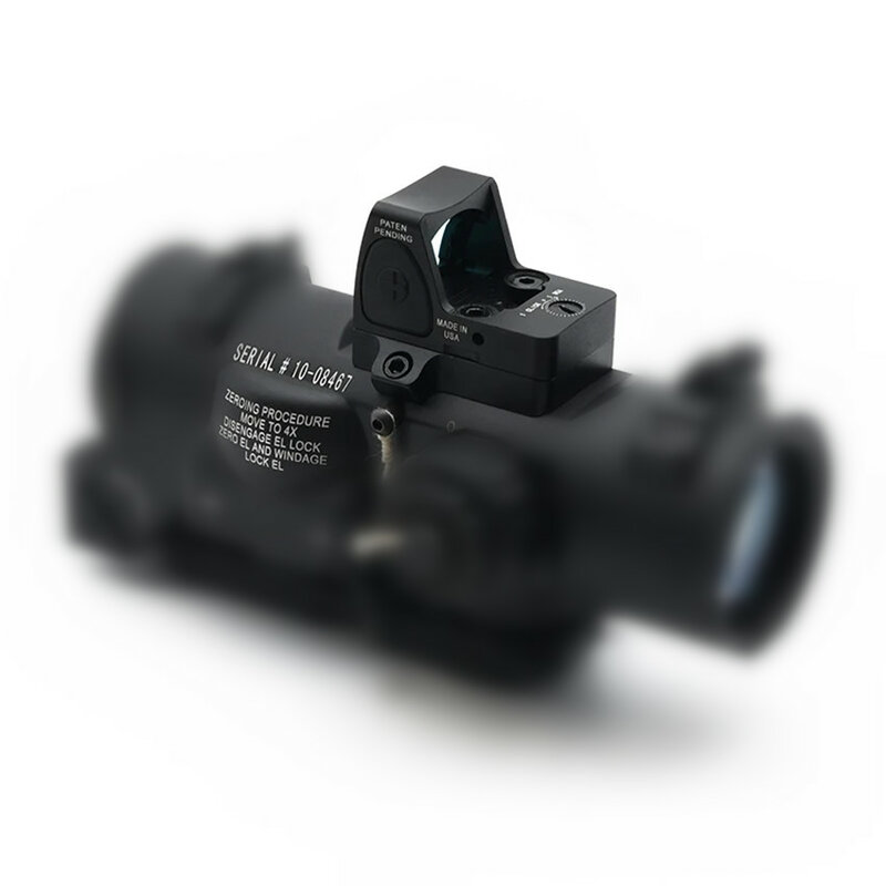 MRD-SDR-RMR piastra di montaggio per cannocchiale da puntamento DR 1-4x e 1.5-6x e Trijicon RMR Sentry Frenzy 1x22x26 MOS MOJ Red Dot Sight
