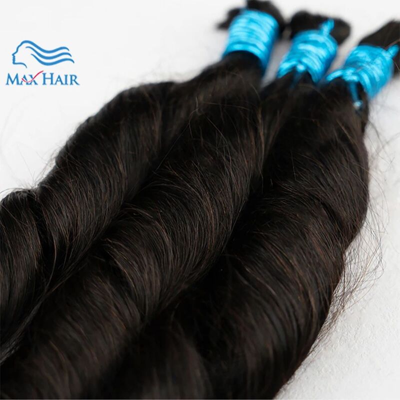 Mega Hair-Extensions de cheveux humains vierges Remmy vietnamiens, cheveux vierges naturels, 100% non transformés, en vrac