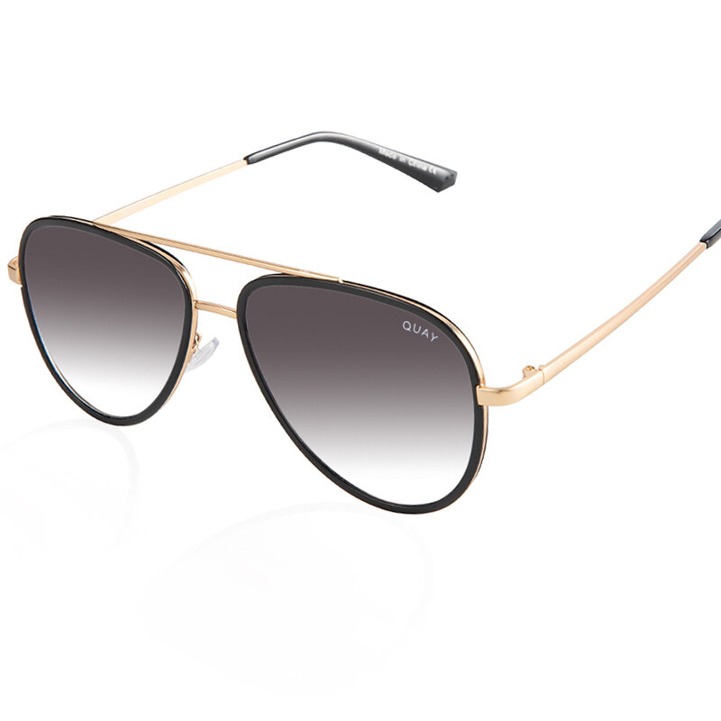 Quay-gafas de sol de ciclismo para mujer, lentes de sol femeninos con gradiente, Sexy, de diseño de marca, a la moda
