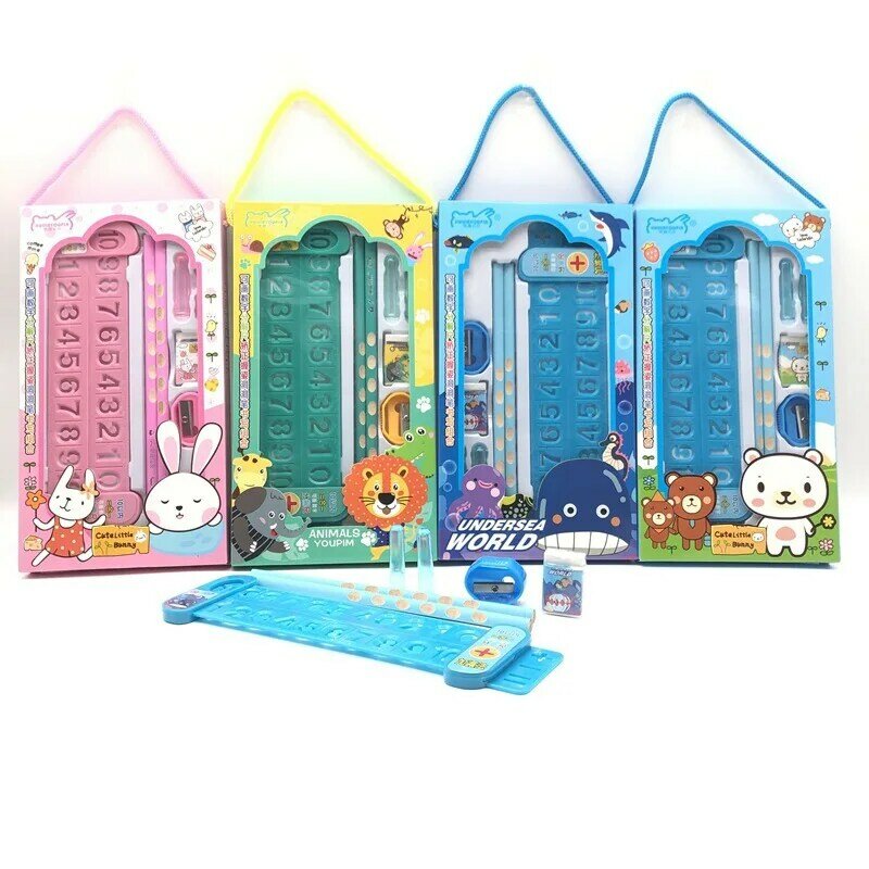 Primary School Students Math Addition And Subtraction Learning Supplies Decomposition Ruler Stationery Prizes Children's Gifts
