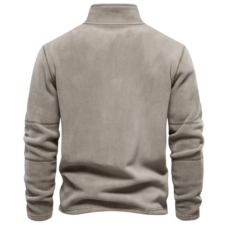 Bolubao 2023 Outdoor Casual Hoodie Sweatshirt Heren Katoen Warme Rits Kraag Top Hoge Kwaliteit Design Hot Hoodie Sweatshirt Heren