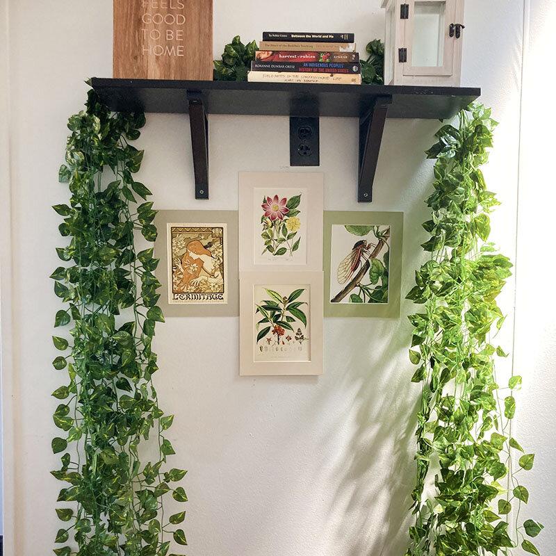 210cm Künstliche Pflanzen Grün Ivy Gefälschte Blätter Garland Pflanzen Wand Hängen Reben Hause Gardan Dekoration Hochzeit Party Kranz Blätter
