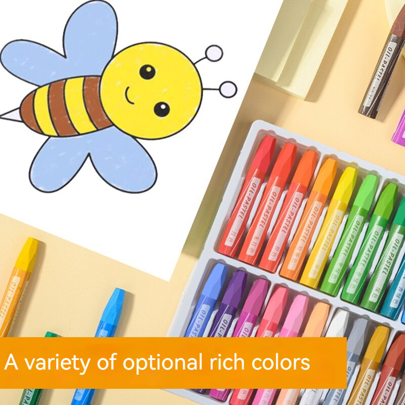 ชุดดินสอสีนุ่มสำหรับศิลปิน12/36สีวาดภาพมืออาชีพวาดกราฟฟิตีศิลปะดินสอสีล้างทำความสะอาดได้ไม่ใช่สารพิษอุปกรณ์การเรียน