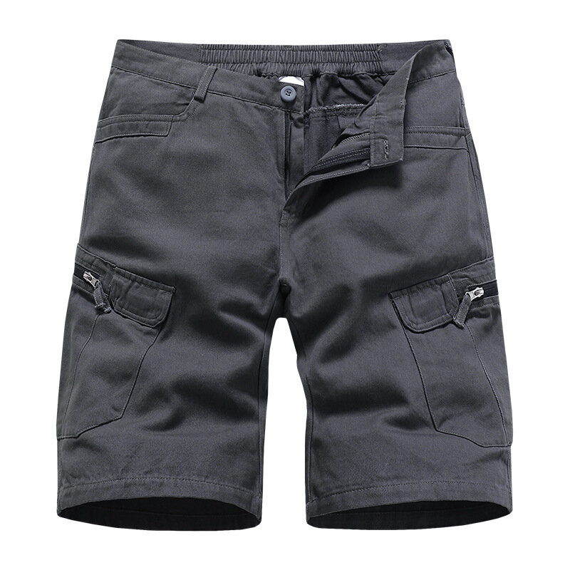 Шорты-карго мужские камуфляжные, модная одежда, короткие штаны, повседневные, размеры 30-42, на лето