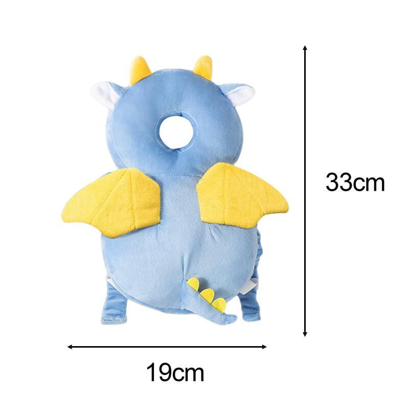 Baby Head Protector Backpack Walker Headrest Adjustable Walking Head Protection Backpack Cushion for Running Learning Children