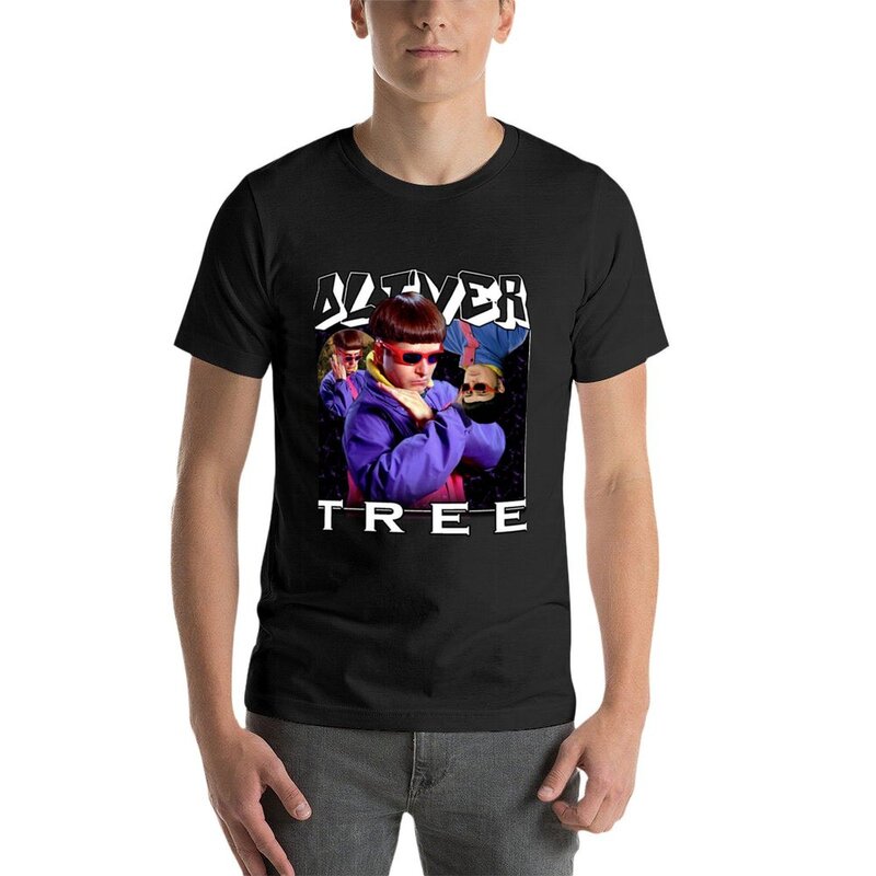 Высококачественная быстросохнущая Мужская футболка с принтом Оливера дерева