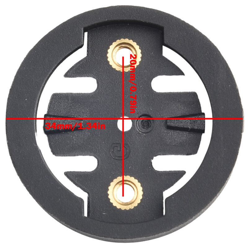 Support de montage pour compteur de vitesse et chronomètre de vélo, base d'adaptateur pour VTT Garmin, pièces de réparation