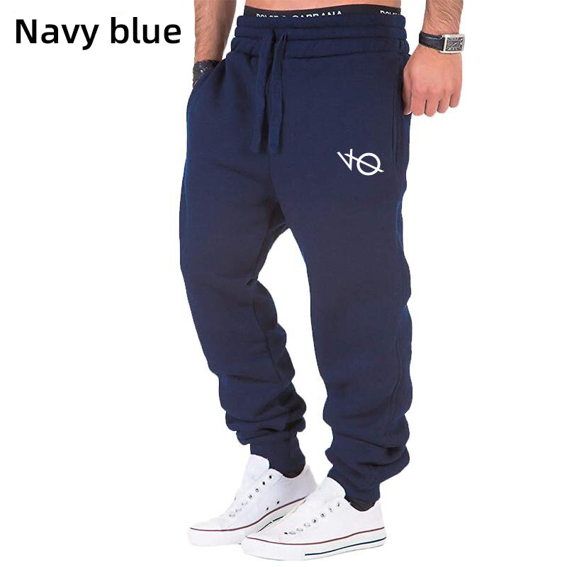 Pantalones de chándal con estampado para hombre, ropa deportiva suave y cómoda para exteriores, Otoño e Invierno