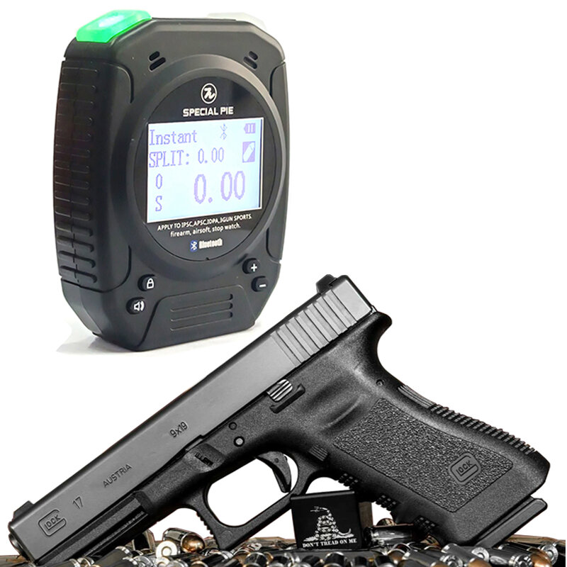 Nowy zegar strzału-zegar IPSC, bardzo odpowiedni do uprawiania strzelania pistolet suchy ogień w USPSA, IDPA, 3 pistolety, Steel Challenge V
