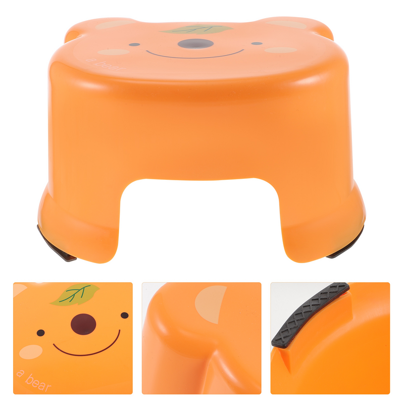 Gadpiparty-taburete plegable de plástico para niños pequeños, orinal para baño, cocina, antideslizante, inodoro