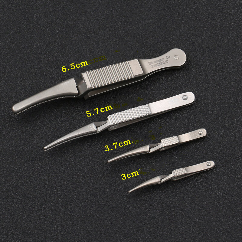Stainless Steel Artery Clamp Microvein Clamp Closure Device Temporary Occlusion Of Surgery Cross Hemostatic Forceps