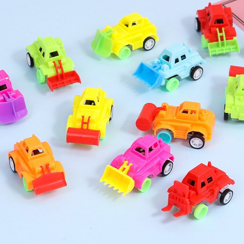 1 szt. Mini kreatywny edukacyjny pojazd budowlany zabawka dla dzieci Baby Shower prezenty na przyjęcie urodzinowe upominki na przyjęcie Pinata