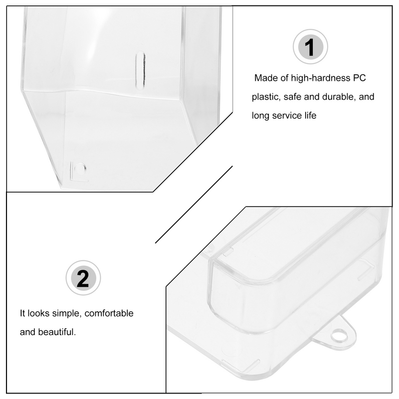 Doorbell Waterproof Cover Transparent Splash-proof Rainproof Outdoor Protective Chime Wireless for home Protection