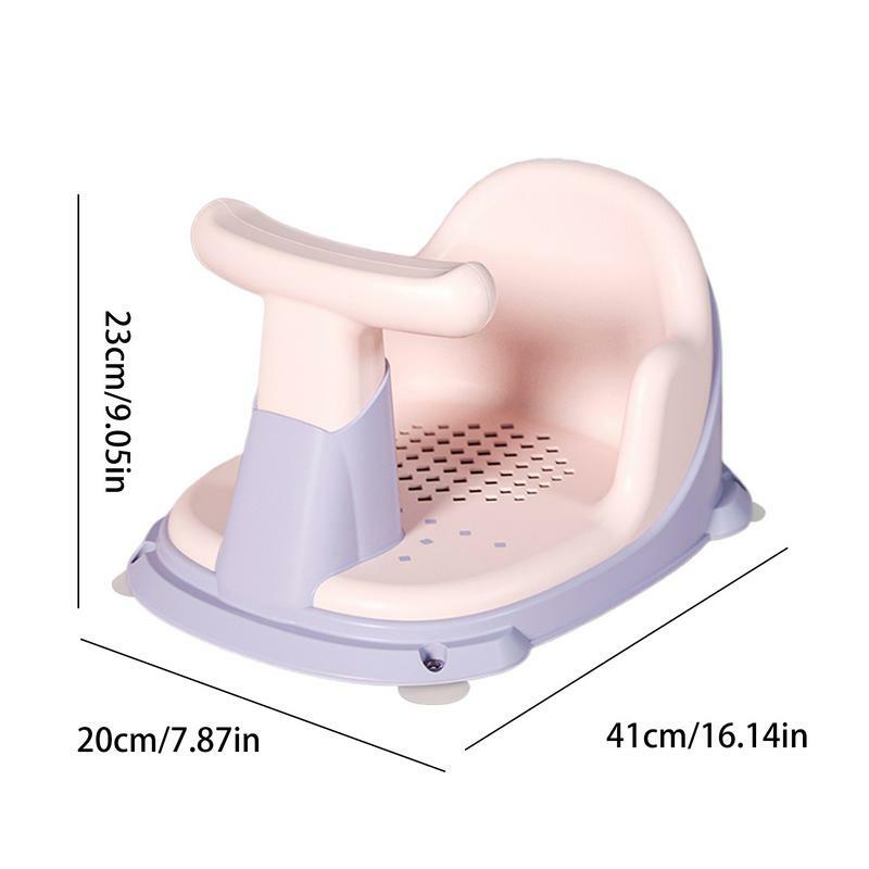 ที่นั่งอาบน้ำสำหรับเด็กทารกที่นั่งอ่างอาบน้ำพร้อมถ้วยดูดสำหรับเด็กทารกที่นั่งอาบน้ำสำหรับเด็ก6-18เดือน
