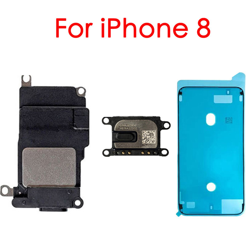 Đáy Loa To Và Top Tai Loa Cho iPhone 7 7P 8 Plus Có Màn Hình LCD Keo Chống Thấm Thay Thế