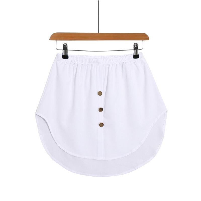 Mini camicia inferiore estensioni da donna Top All Bottom Layering Waist Mini con elastici Faldas Trashy 2000s Streetwear