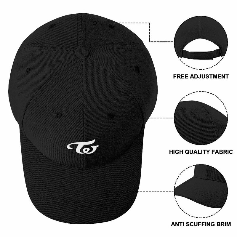 Topi bisbol logo dua kali, perlindungan Uv, topi matahari, topi Snap Back, topi pantai wanita