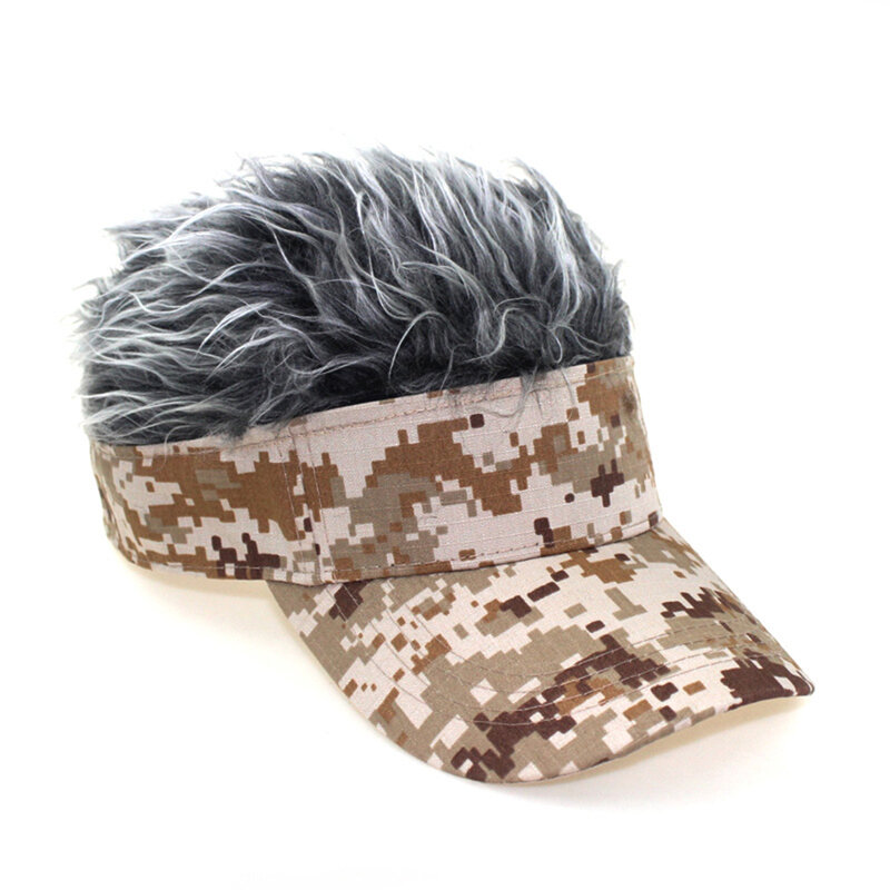 Camouflage Baseball Cap Show Wigs Caps Sunshade Hip Hop Hat