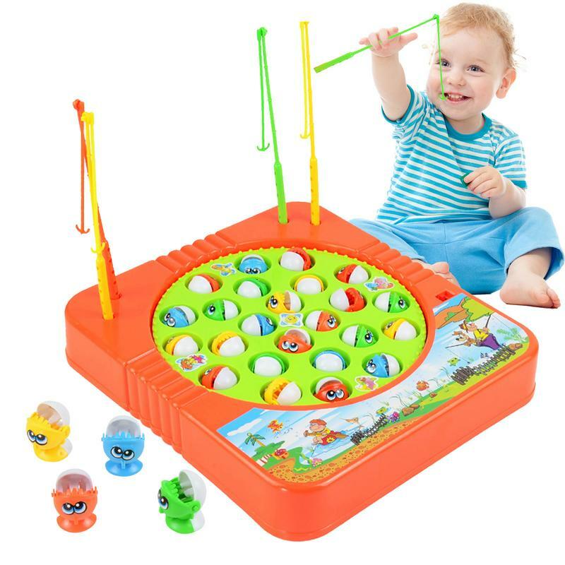Juego de pesca Montessori para niños, juego de mesa de aprendizaje, habilidades motoras finas, juego de fiesta para niños de 3, 4 y 5 años