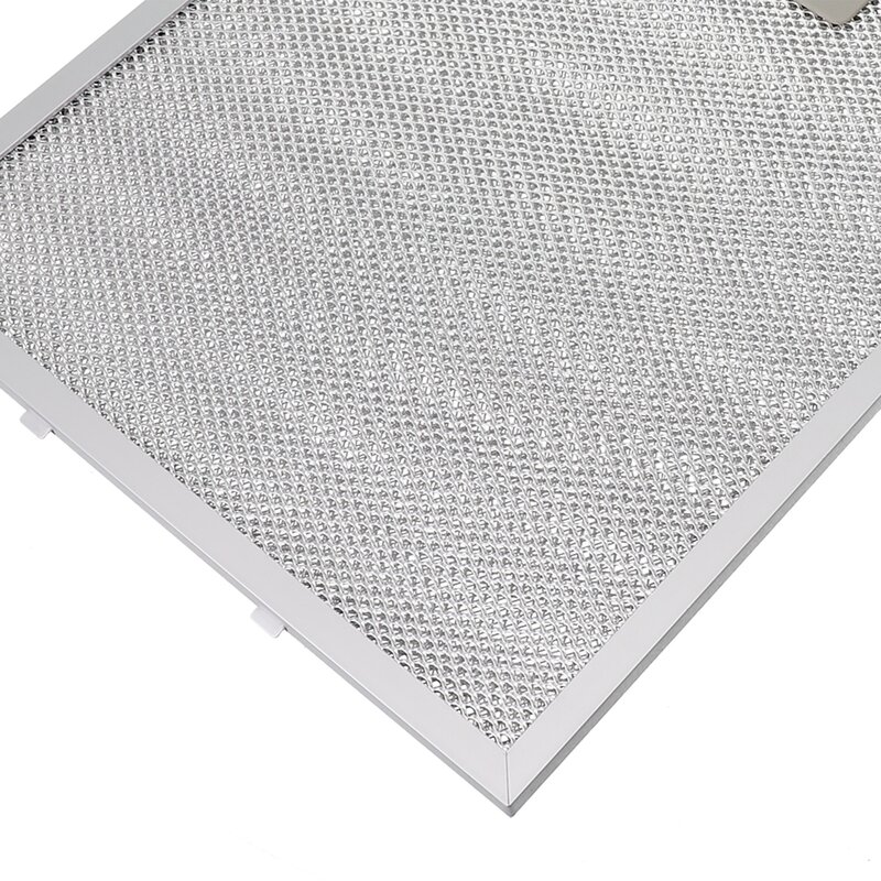 Metal Mesh Filter  Silver Cooker Hood Filters 305 x 267 x 9mm  Efficient Grease Filtration  Long lasting Performance