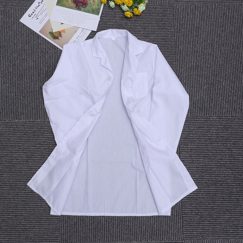Costume per bambini camice da laboratorio bambini cappotti bianchi sottili uniforme da laboratorio per Costume per bambini costumi Cosplay abbigliamento