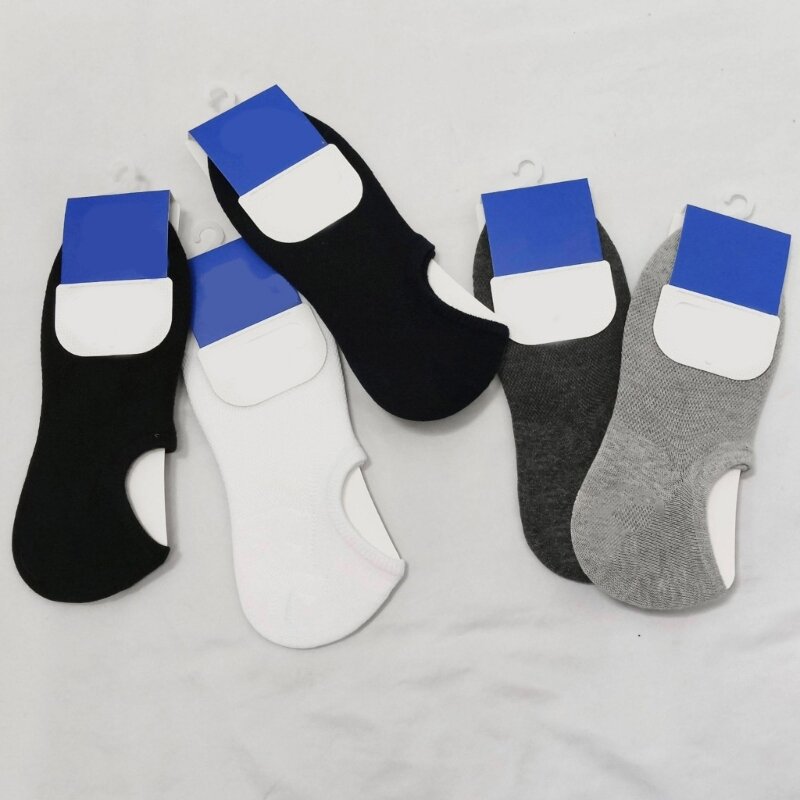 Носки No Show, дышащие сетчатые хлопковые легкие носки с невидимой подкладкой и низким вырезом