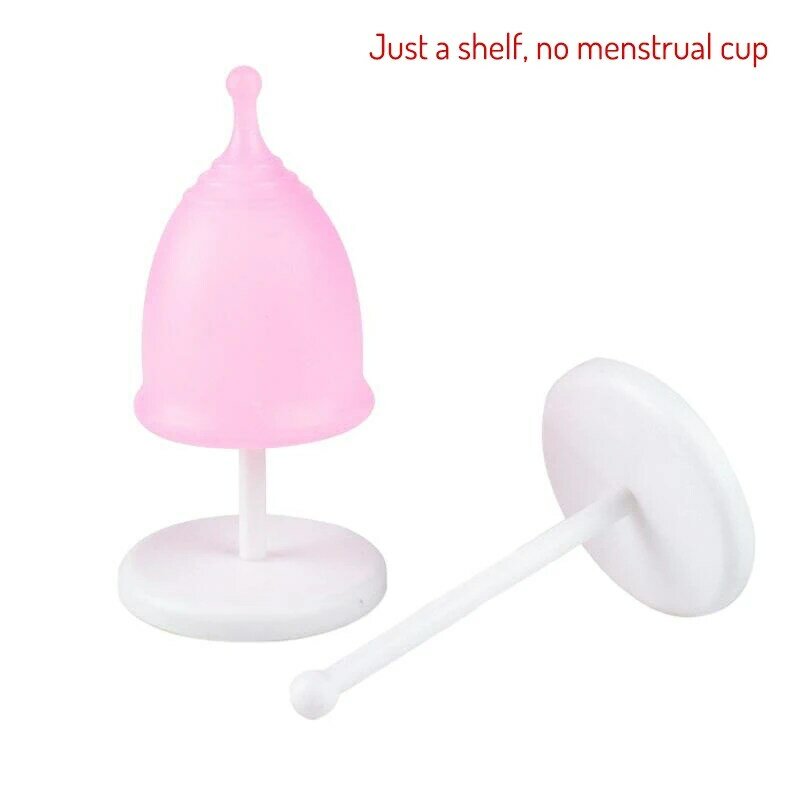 Estante de silicona para copa Menstrual, estante de secado para período Menstrual, soporte para decantador de vino, estante de exhibición