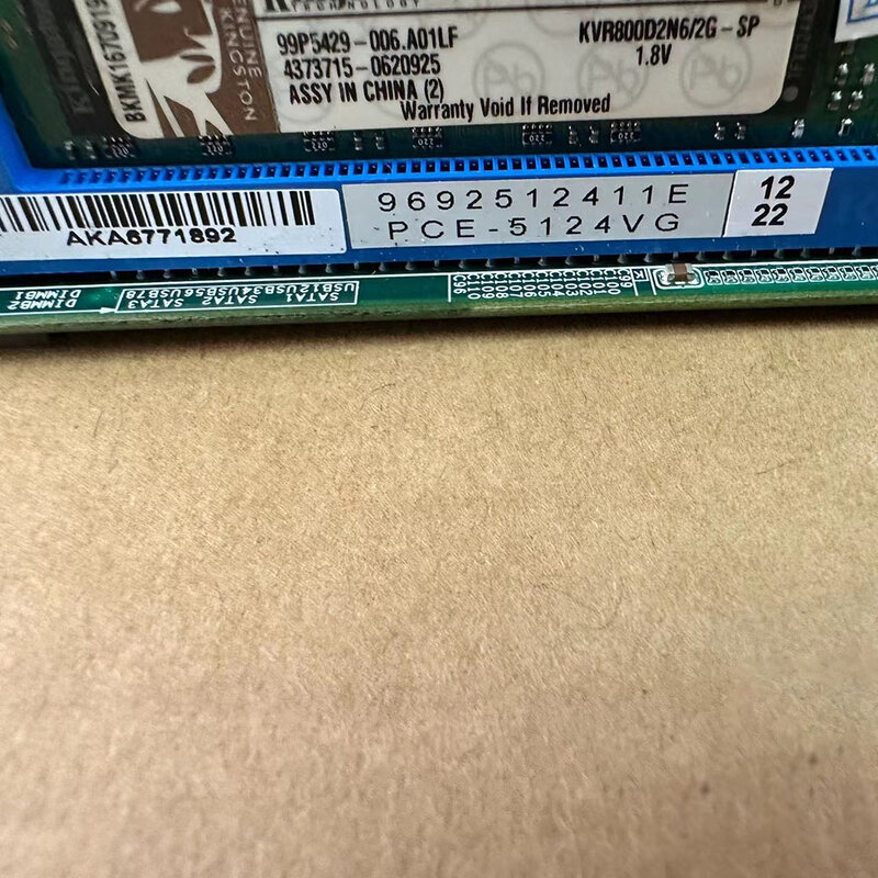 Dla Advantech PCE-5124VG przemysłowej płyty głównej sprzętu komputerowego, metka z ceną tylko dla płyty głównej