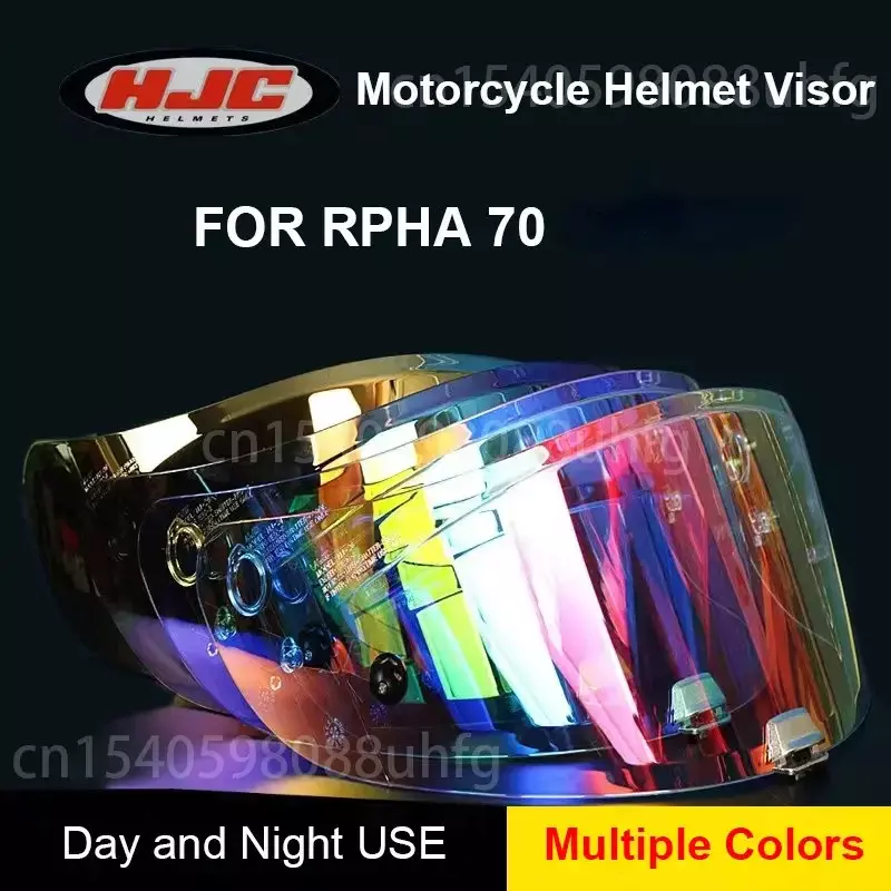 قناع خوذة دراجة نارية HJC ، عدسة كامل للوجه ، الزجاج الأمامي ، الزجاج الأمامي ، الزجاج الأمامي ، مناسب لـ HJC RPHA 70 RPHA 11