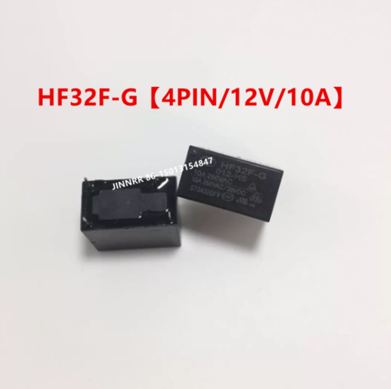20pcs HF32F-G JZC-32F-012-HS3  JZC-32F-005/009/024/048 4 pin 5 pin