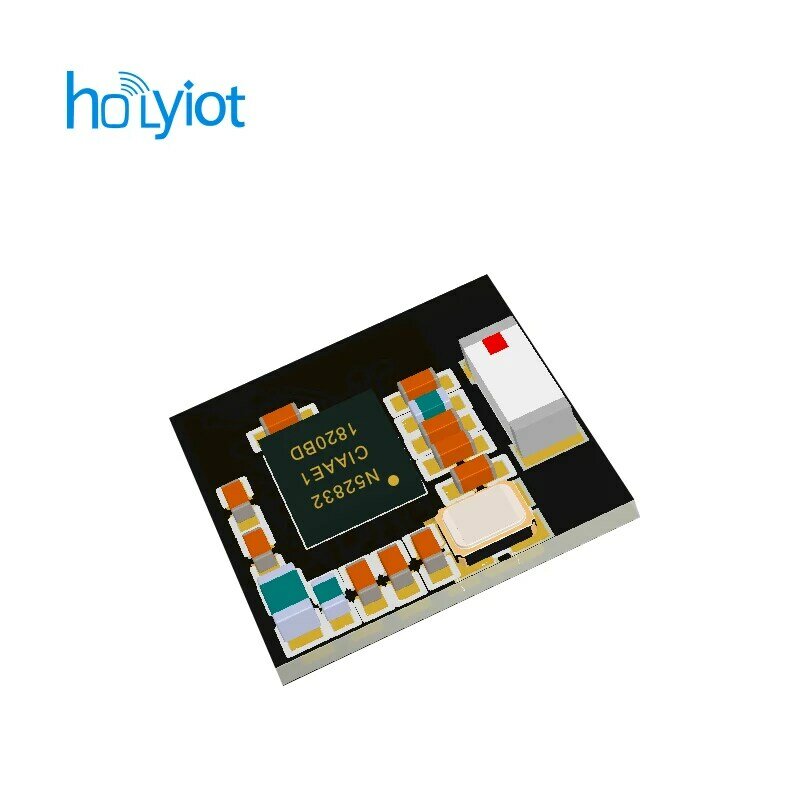 Holyiot-Módulo de automatización inalámbrica, módulo de baja energía, Bluetooth, BLE 5,0, NRF52832 WL-CSP, Bluetooth Mesh FCC , IOT BLE