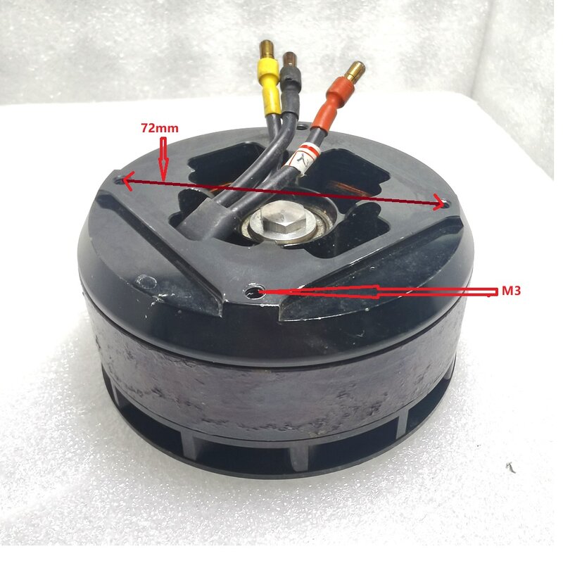 Second hand 9240 (8318)  Multirotor Brushless Motor with Larger Bearing for Increased Life