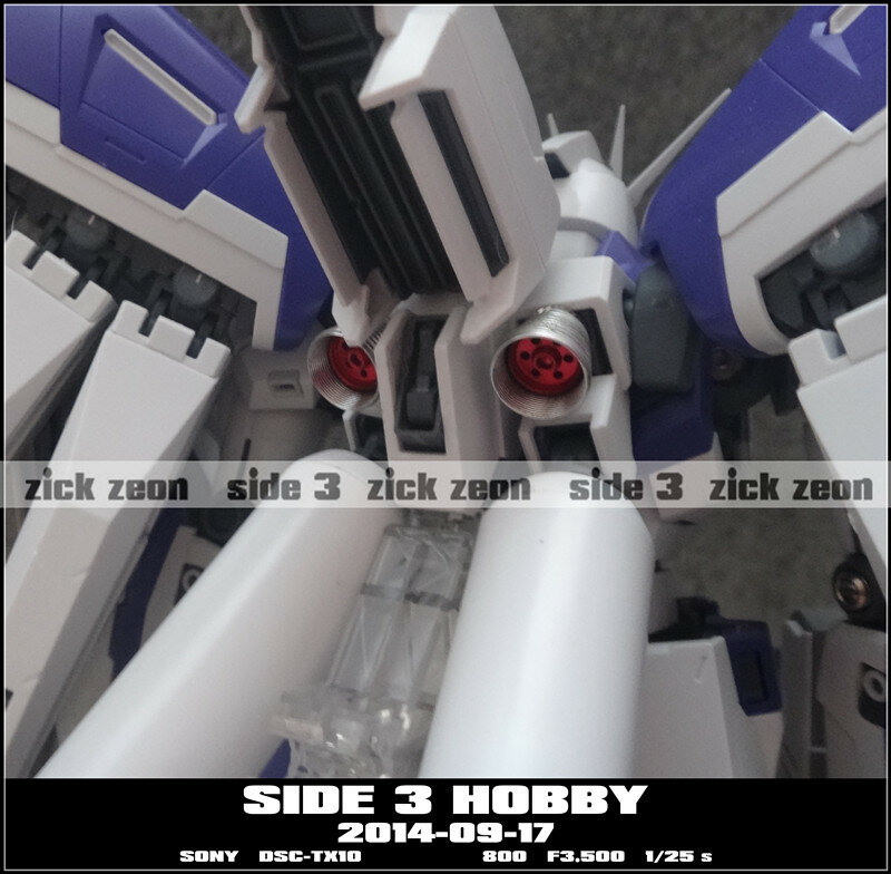 SH Studio Set Detail-up, untuk 1/100 MG Hi-NU Ver Ka modifikasi logam untuk model mainan Aksesori logam