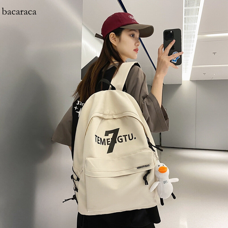 Fashionable, Comfortable, and Sports Backpack, Versatile High-capacity Travel Schoolbag Bag Student Lightweight Backpack