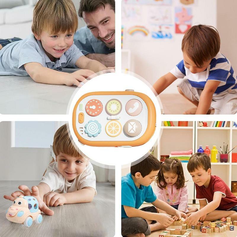 Mainan sensorik untuk anak-anak, mainan montesori ponsel mainan gigi rilis stres dan kecemasan mainan anak sensorik hadiah ulang tahun