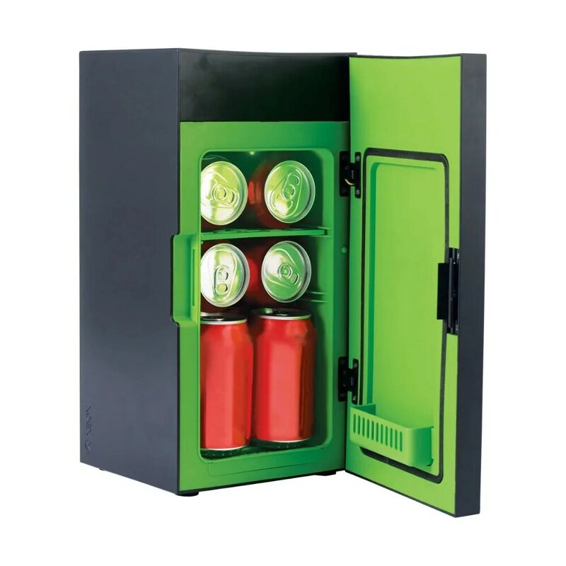XBOX Série X Replica Mini Geladeira, 8 Can, Refrigerador termoelétrico