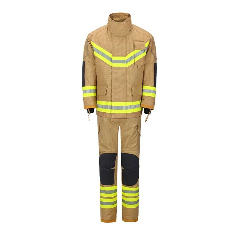 Najpopularniejsza tkanina nomex uprotec strażak strażak EN469 kombinezon strażacki